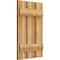 Ekena Millwork Spaced Board-n-Batten Shutters, Rough Sawn Western Red Cedar, 17 1/8W x 27H, PR RBS06S17X027RWR - alternate 5